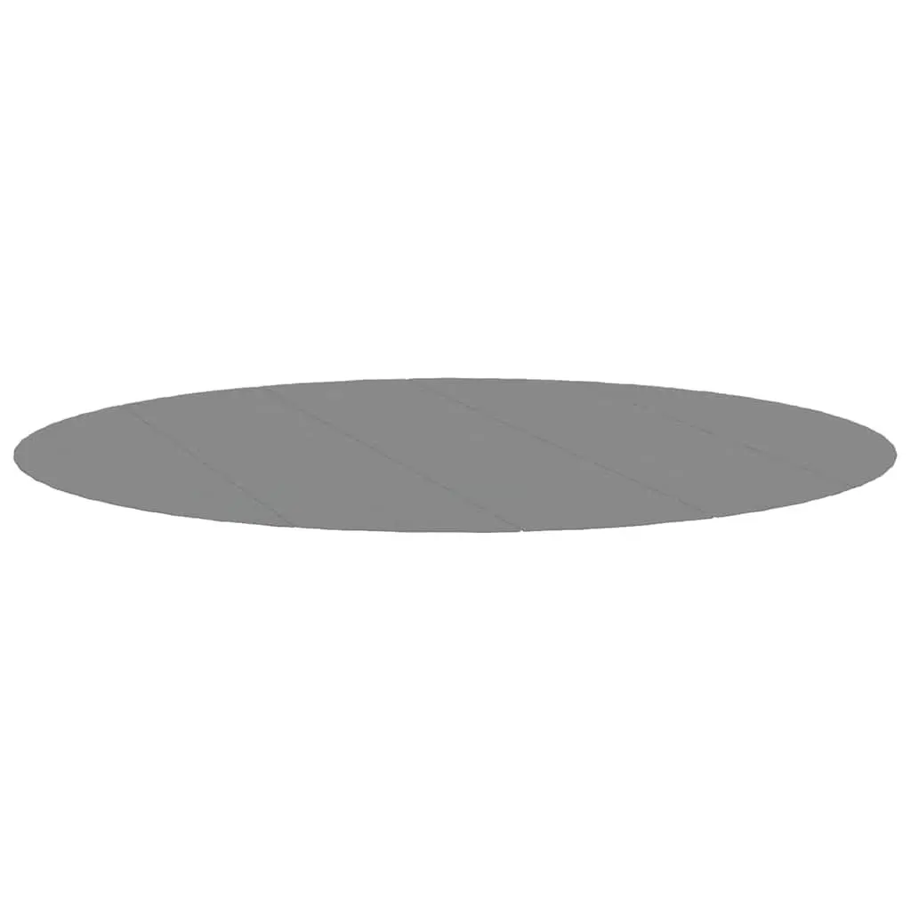 Geotextile Underlay Pool Ground Cloth Light Grey Round 550cm Durable 5 Pieces