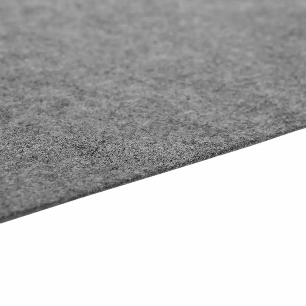 Pool Ground Cloth Grey 500x250cm Polyester Geotextile Protective Underlay