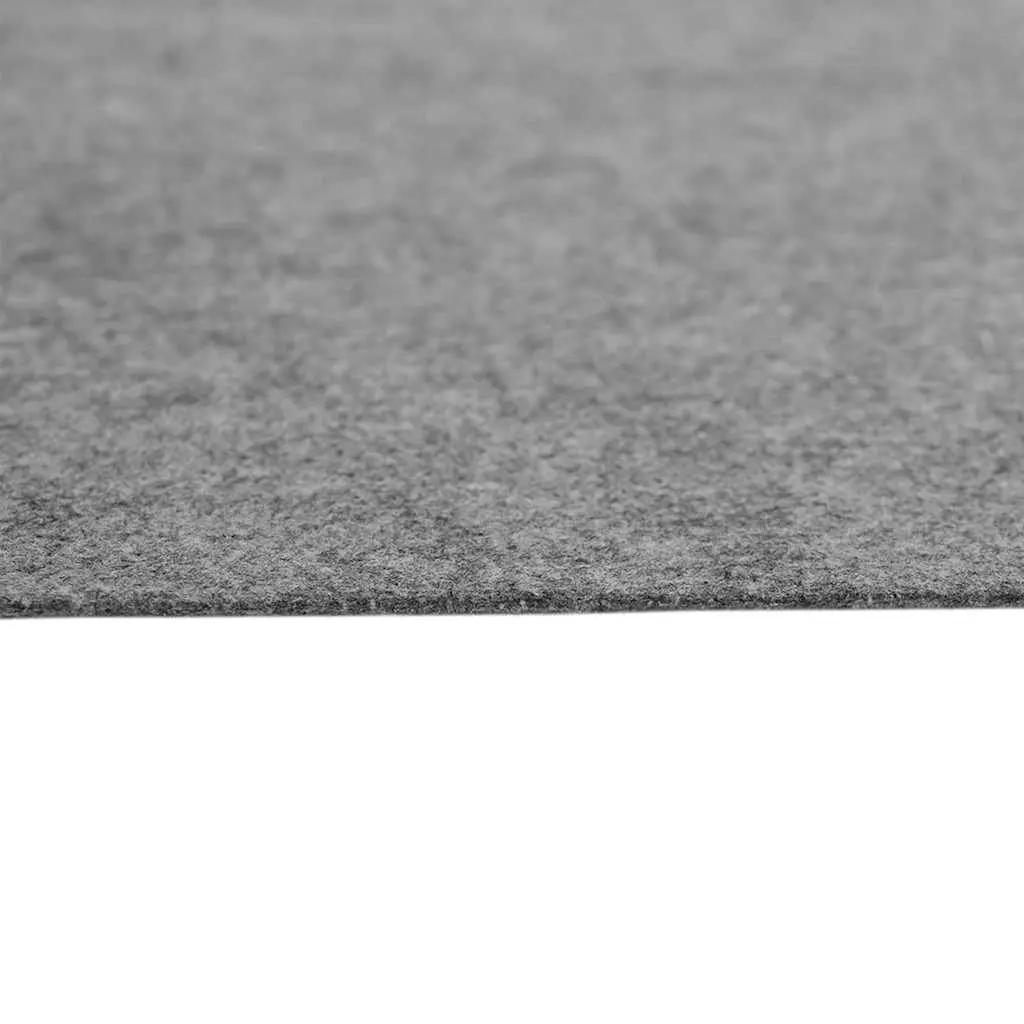 Pool Ground Cloth Grey 500x250cm Polyester Geotextile Protective Underlay