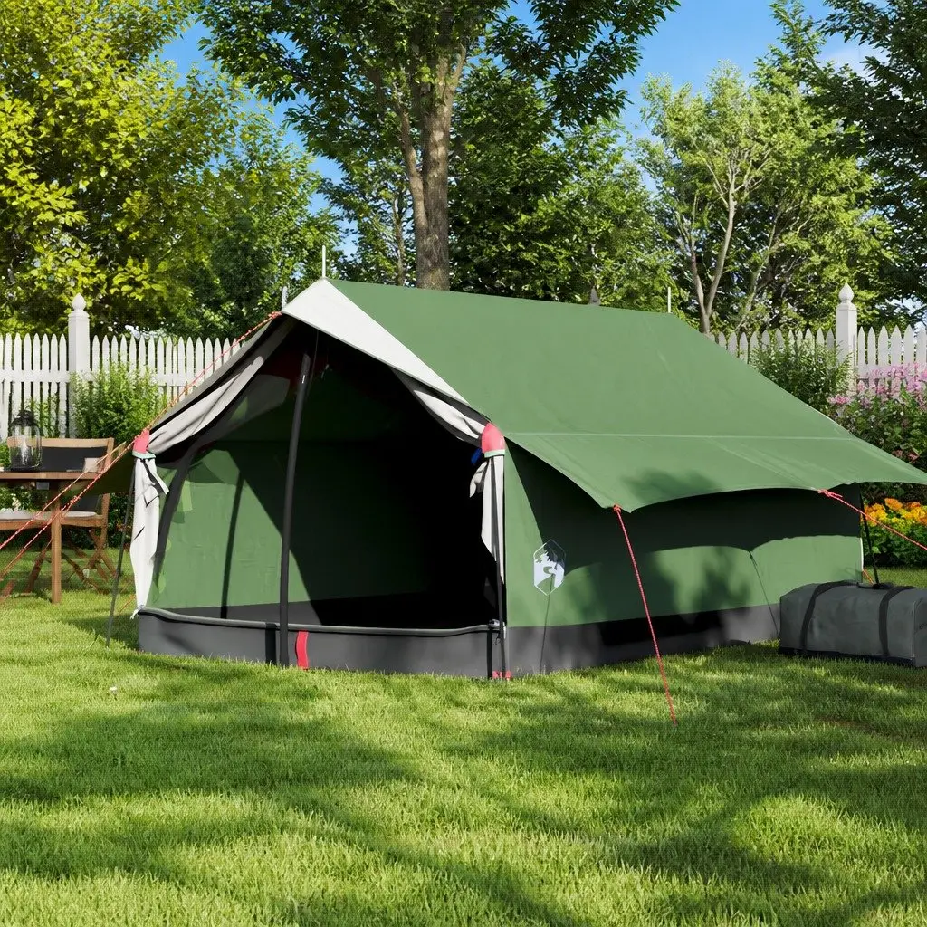 2-Person Green Camping Tent