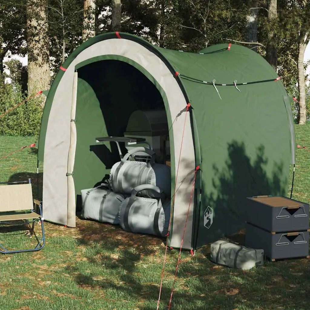 Storage Tent Green Waterproof Fibreglass Easy Setup Portable
