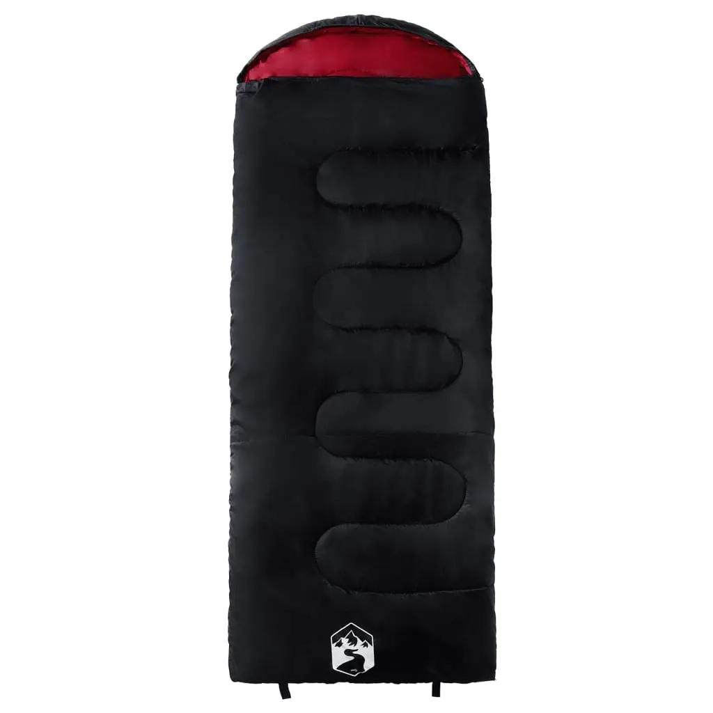 Sleeping Bag Red 3-4 Seasons Water-Resistant Outdoor Camping Hiking