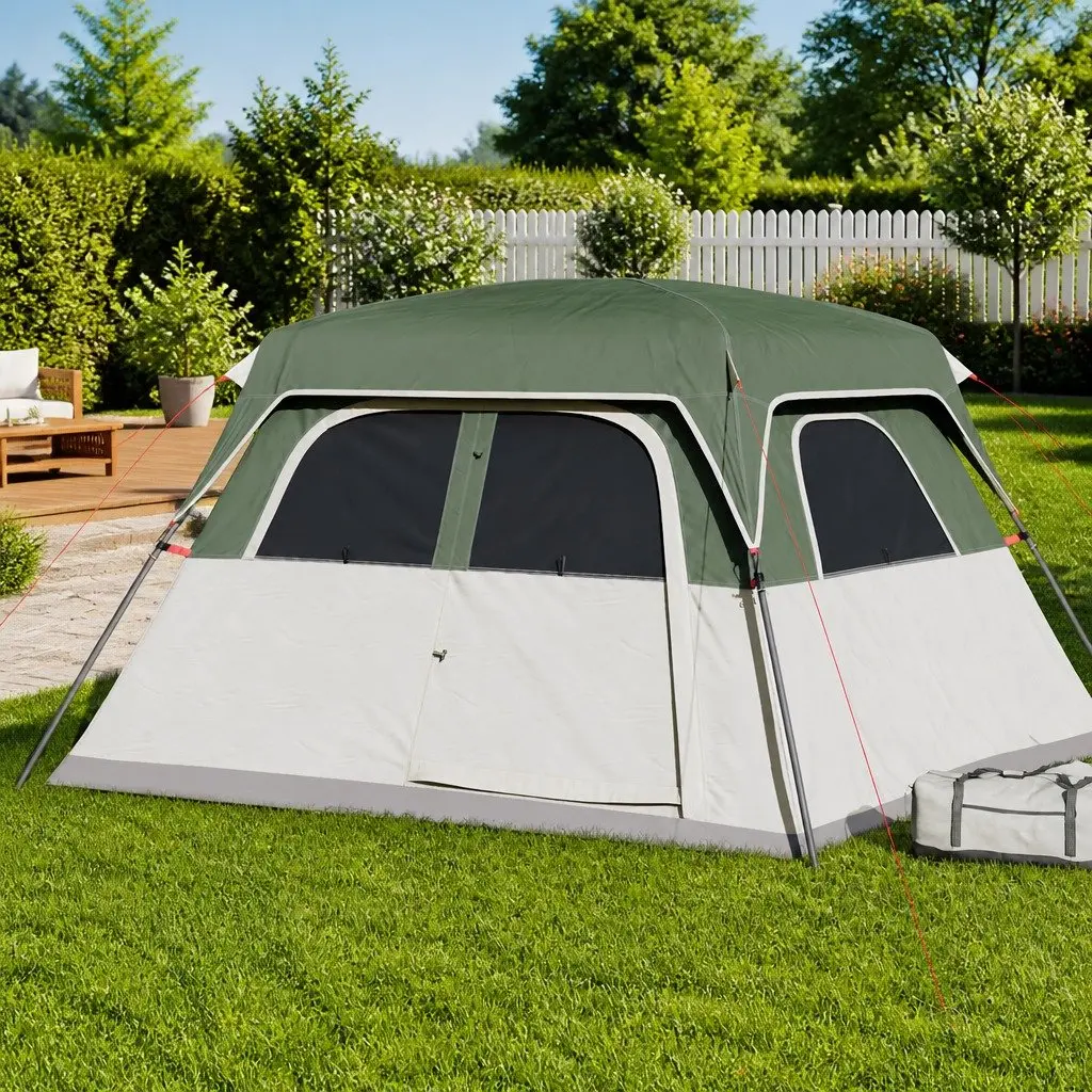 6-Person Camping Tent for Families