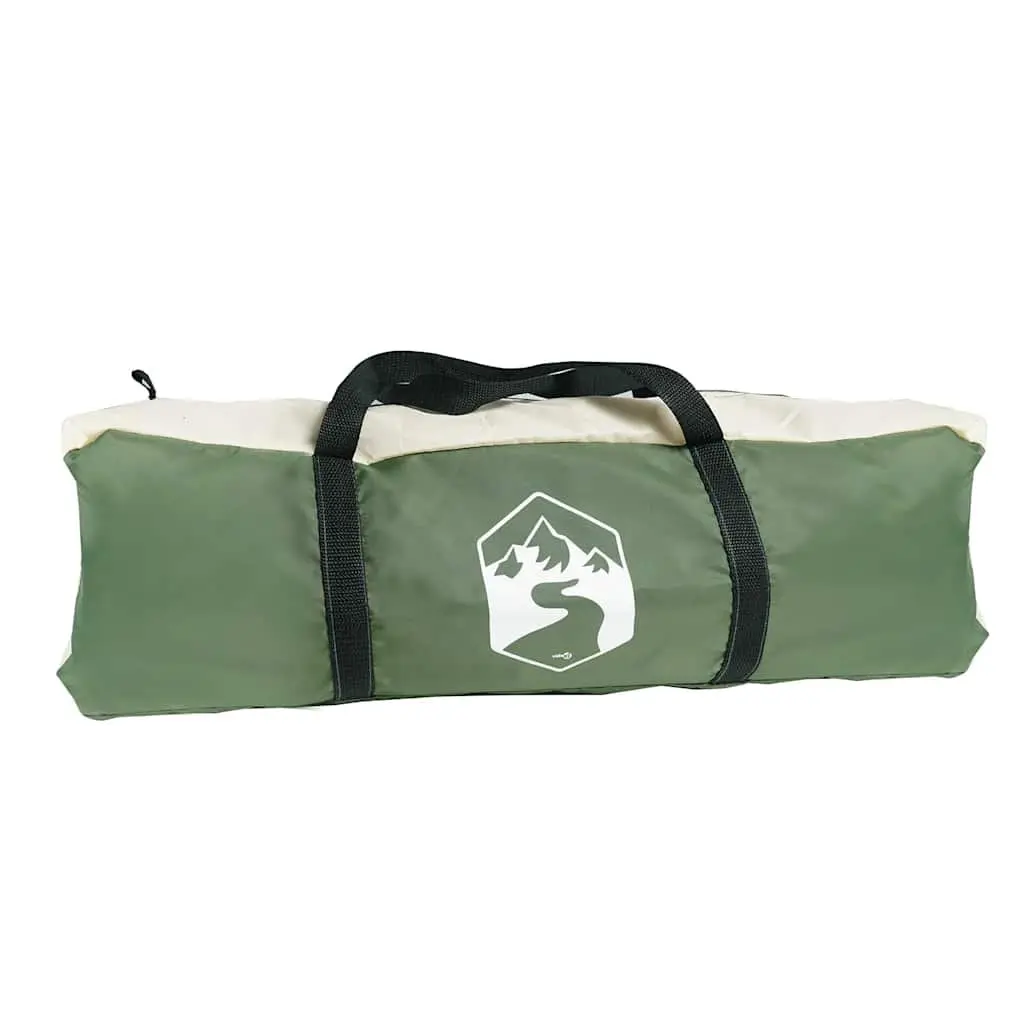 Family Dome Tent Green 11-Person Waterproof Outdoor Shelter Fibreglass