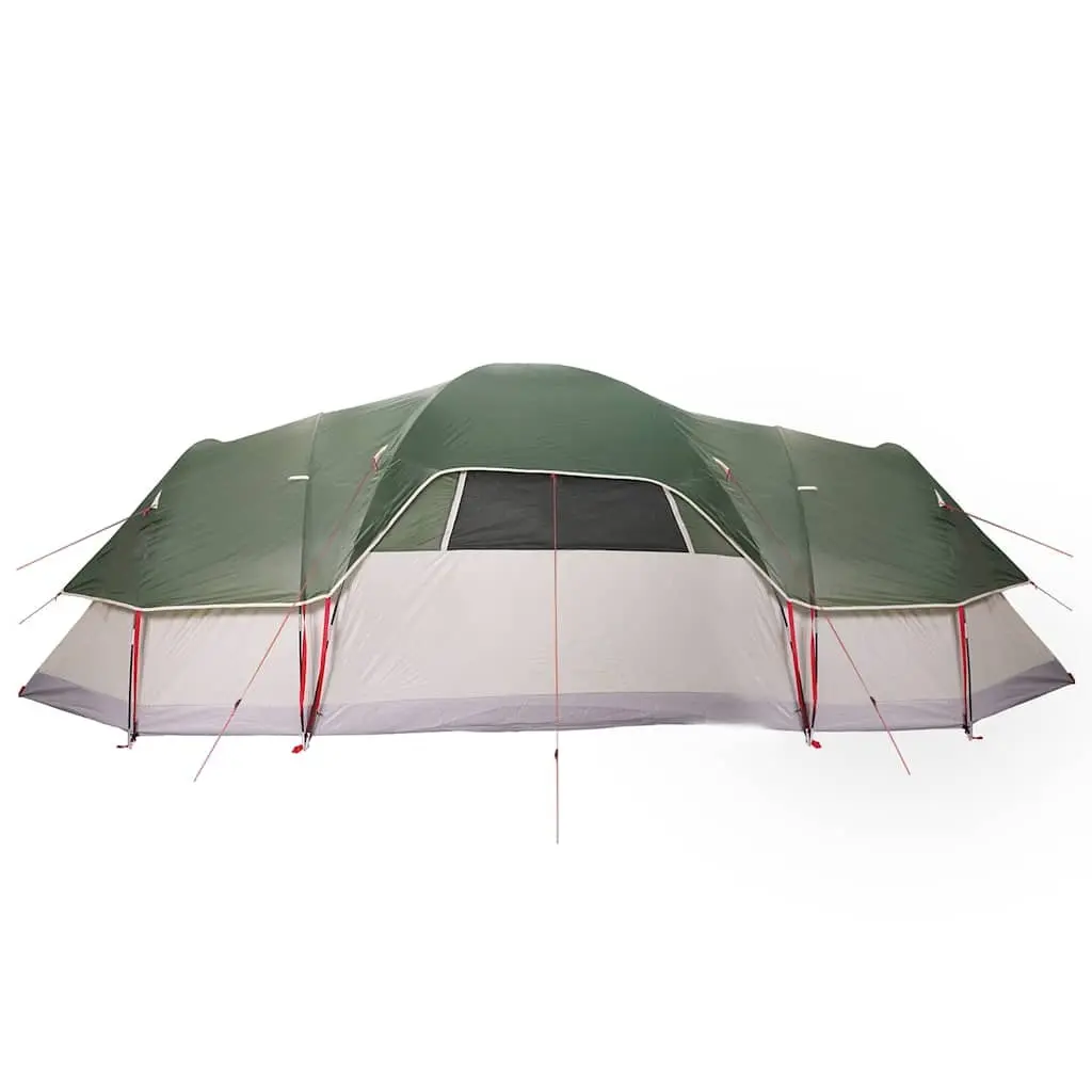 Family Dome Tent Green 11-Person Waterproof Outdoor Shelter Fibreglass