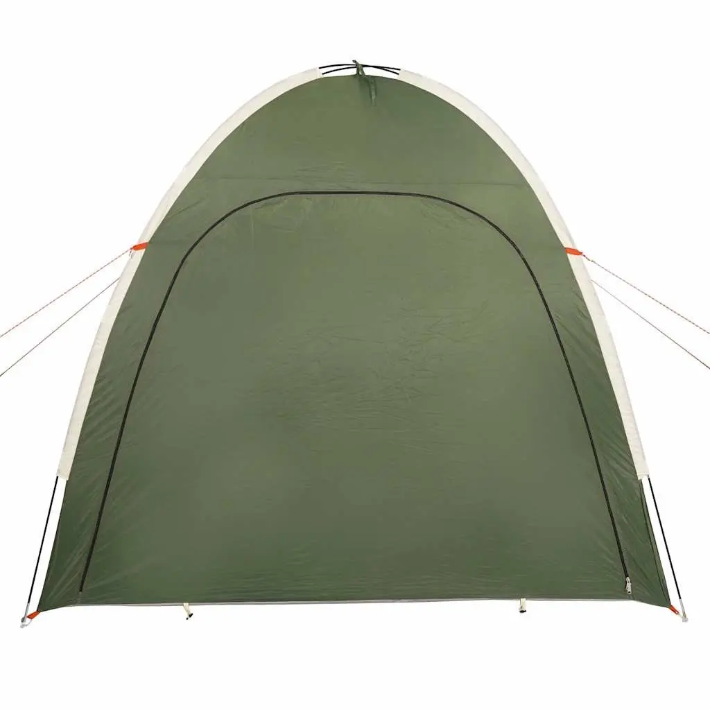 Camping Tent Green Waterproof Portable Storage Fibreglass Poles Taped Seams Heavy Duty Ground Sheet