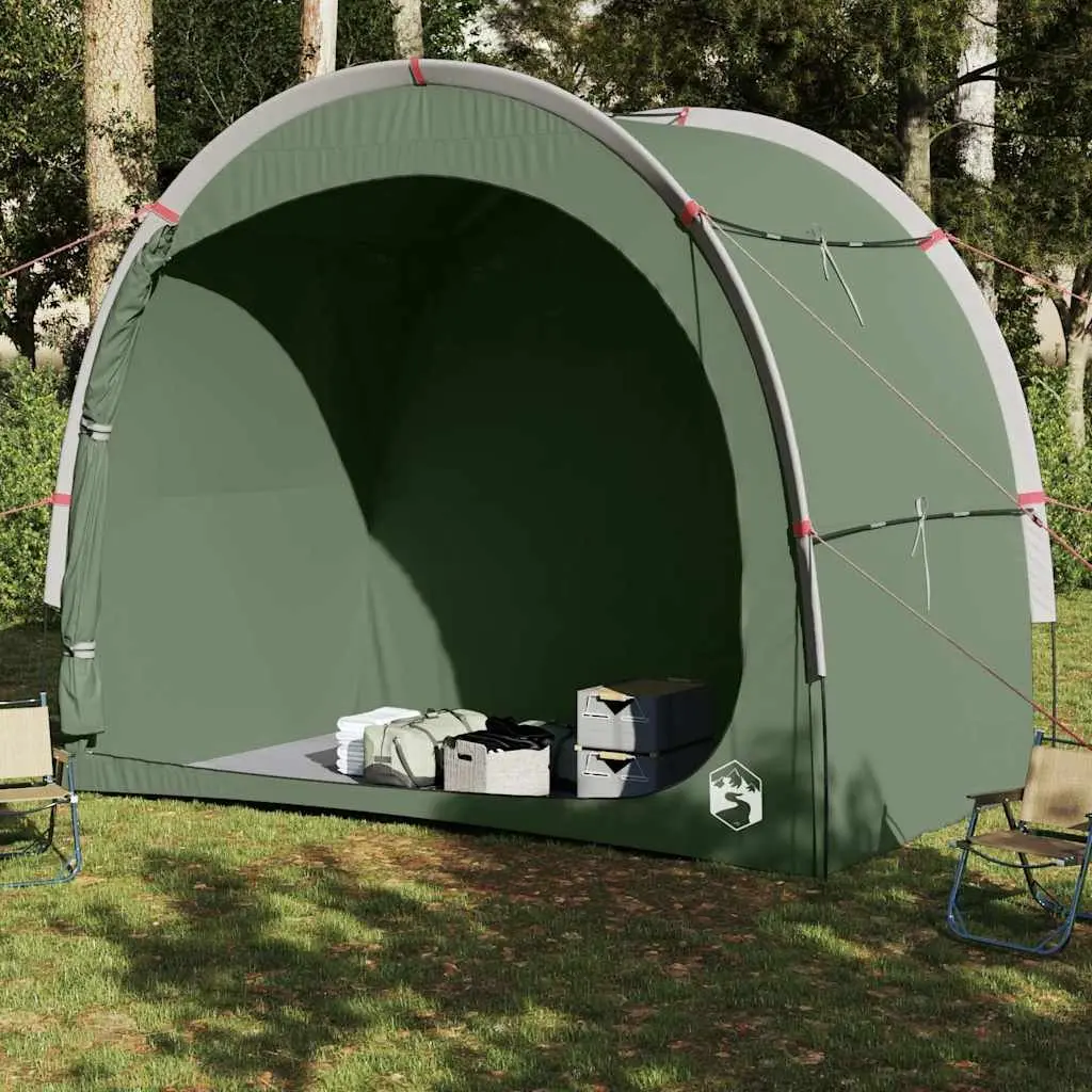Storage Tent Green Waterproof Fibreglass Poles Easy Setup