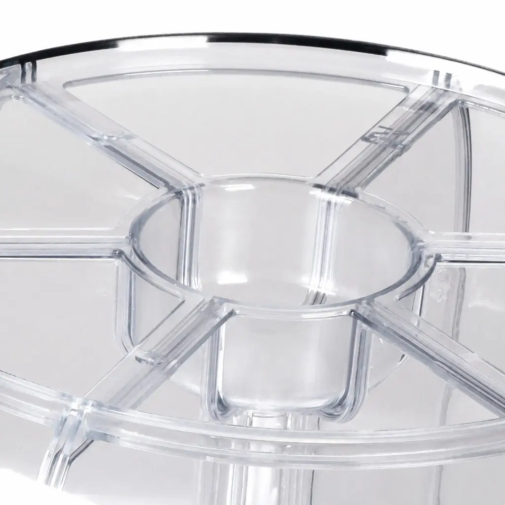 Cereal Dispenser White 10kg Rotating Dry Food Organizer