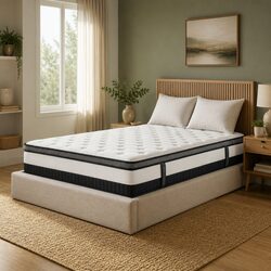 Confidently Comfortable King Single Euro Top Mattress