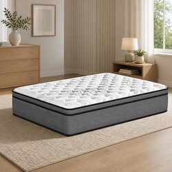 5-Zone Euro Top Double Mattress for a Restful Night's Sleep