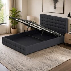 Gas Lift Storage Bed Frame - Effortless Functionality