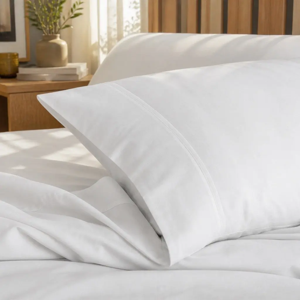 Queen Sheet Set Cool Grey 1000TC Bamboo Cotton Blend Moisture-Wicking Hypoallergenic