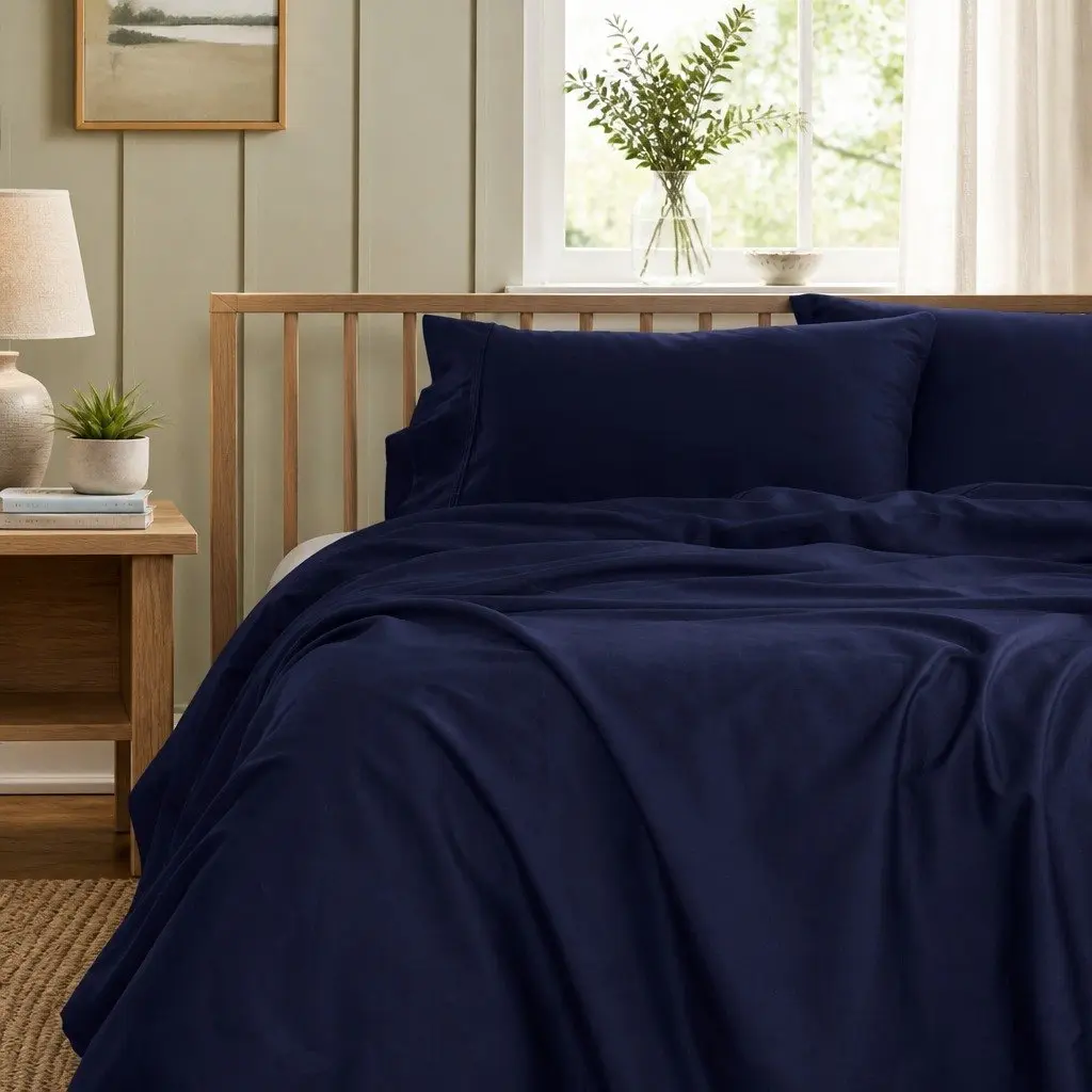 King Bamboo Cotton Sheet Set 1000TC