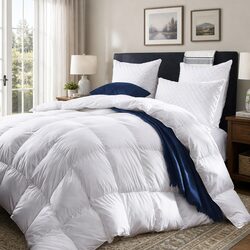 Confidently Warm with King Silk Blend Quilt - 800GSM