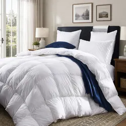 Confidently Warm with King Silk Blend Quilt - 800GSM