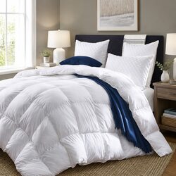 King Duck Down Quilt - Lightweight and Warm