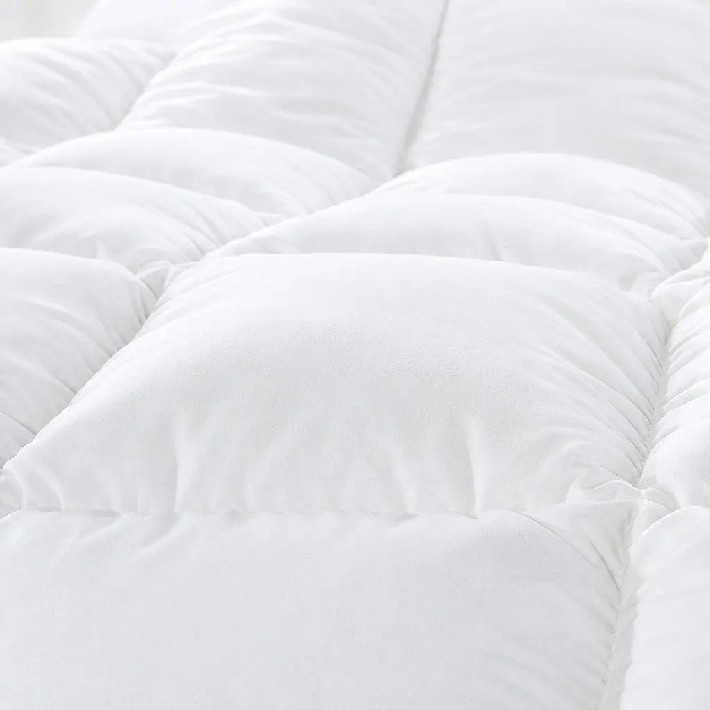 King Duck Down Quilt 233TC Cotton Cover 50% Duck Down 50% Feather All-Season