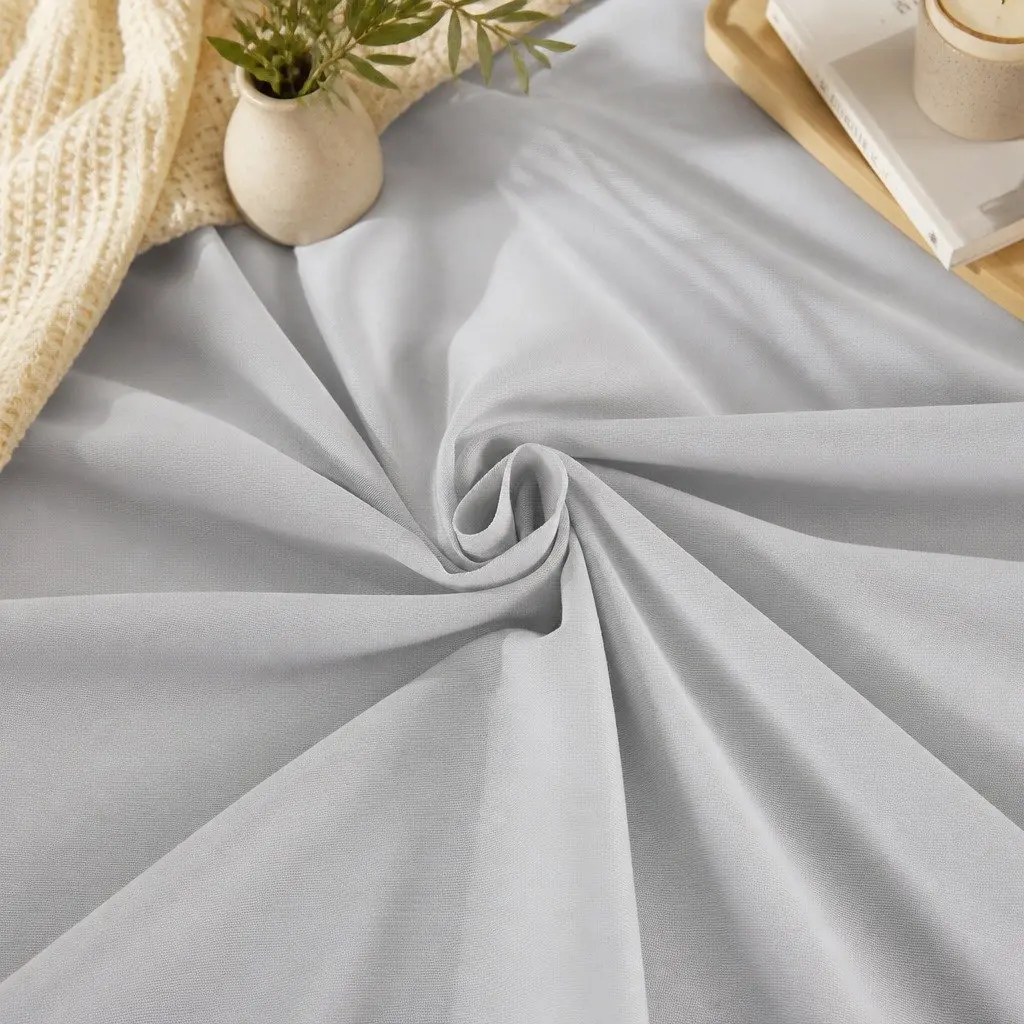 Bamboo Blend Sheet Set Warm Grey Double Bed 1000TC Soft Silken Breathable