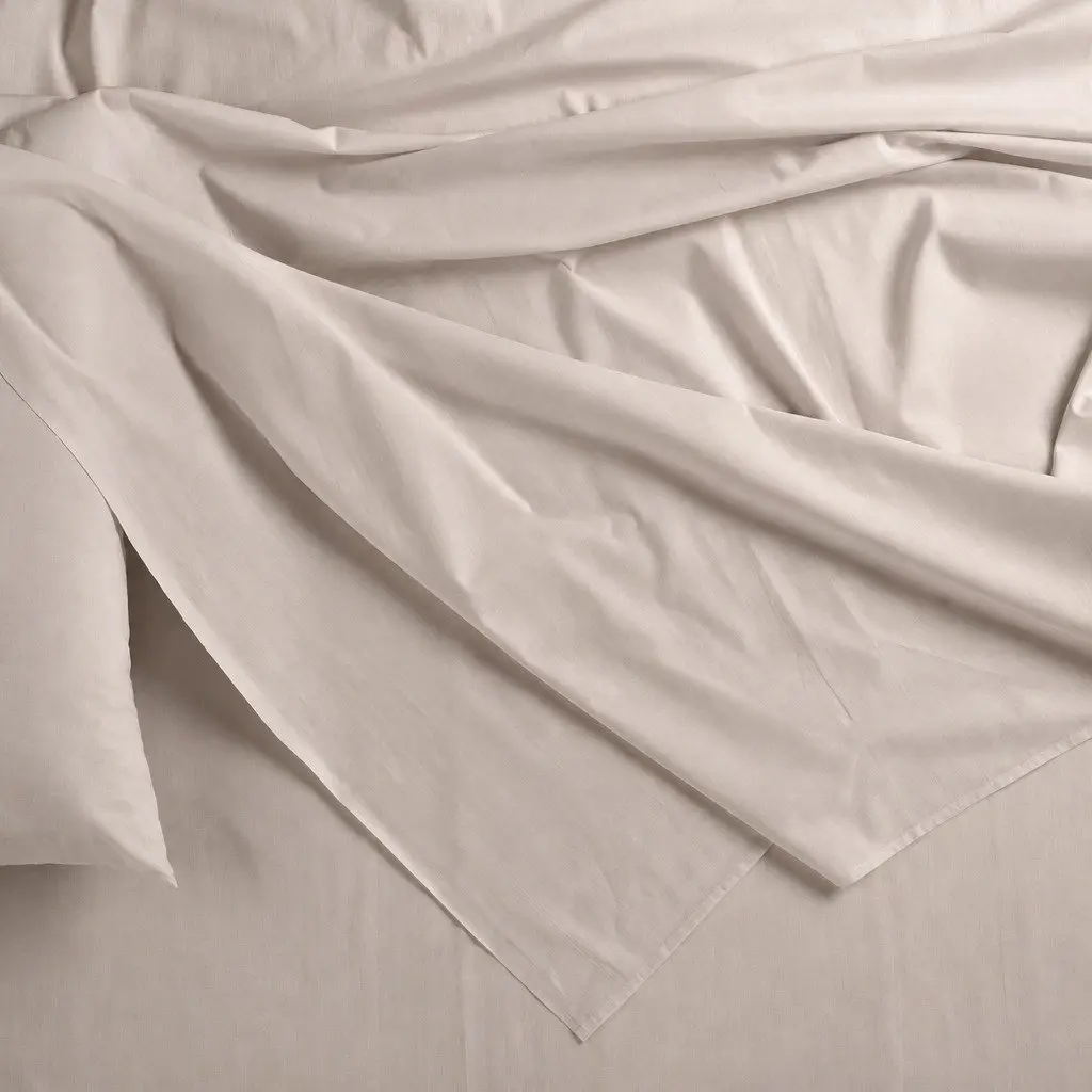 King Sheet Set Warm Grey 1000TC Bamboo Blend Hypoallergenic Satin Smooth