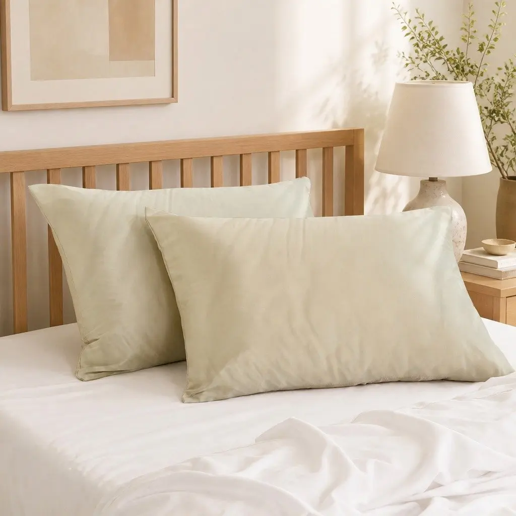 Mulberry Silk Pillowcase Champagne 51x76cm Hypoallergenic Breathable