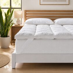Concise King Single Duck Feather Down Mattress Topper