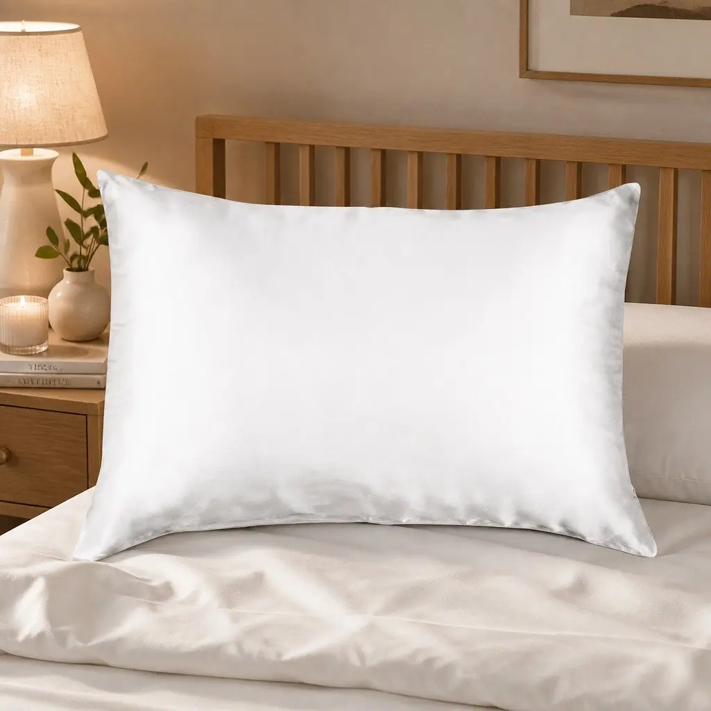 Silk Pillowcase Pure Mulberry Silk Hypoallergenic Breathable 51x76cm
