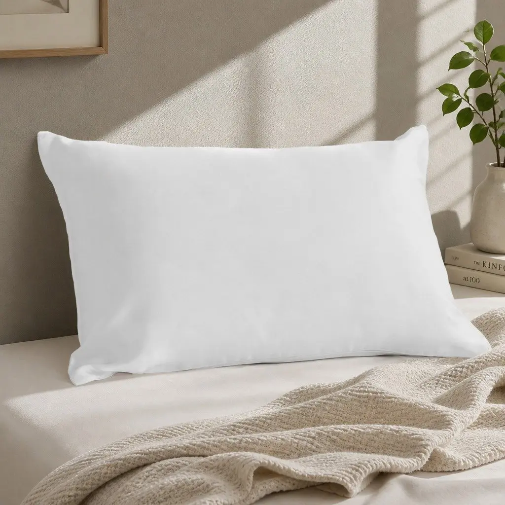 Silk Pillowcase Pure Mulberry Silk Hypoallergenic Breathable 51x76cm