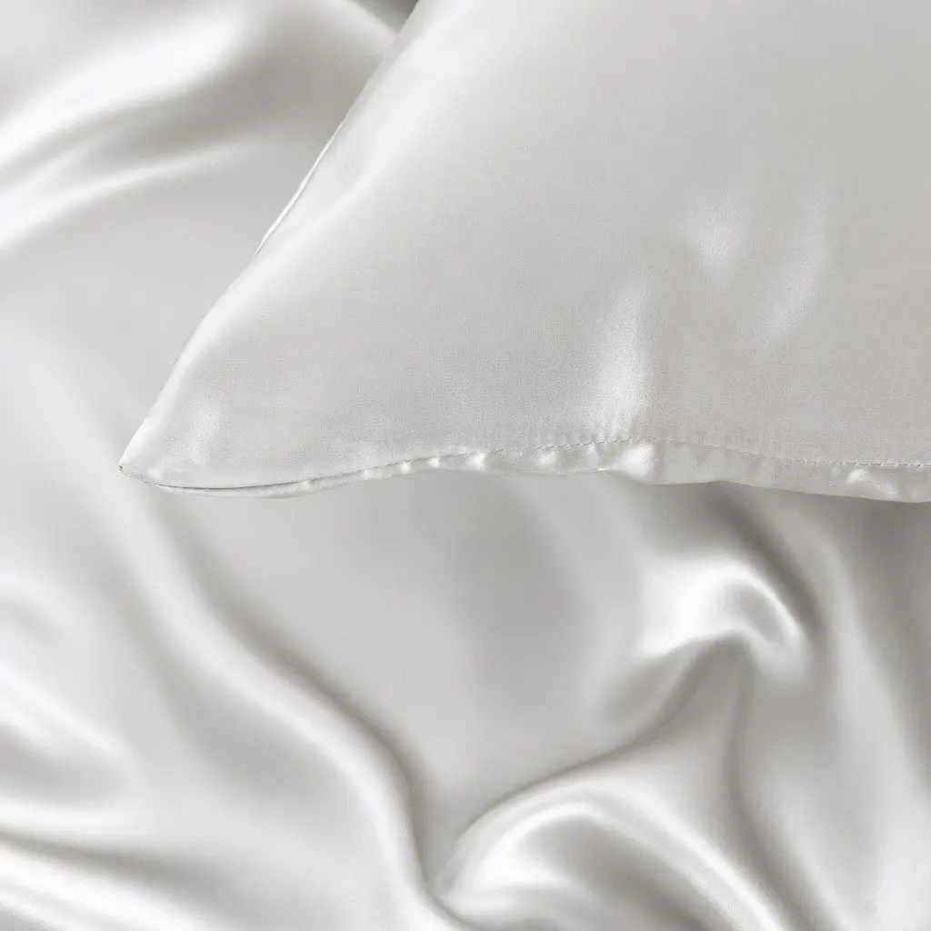 Silk Pillowcase Pure Mulberry Silk Hypoallergenic Breathable 51x76cm