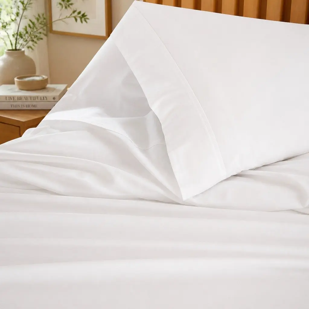 Bamboo Cotton Sheet Set King Size 1000TC Moisture-Wicking Hypoallergenic