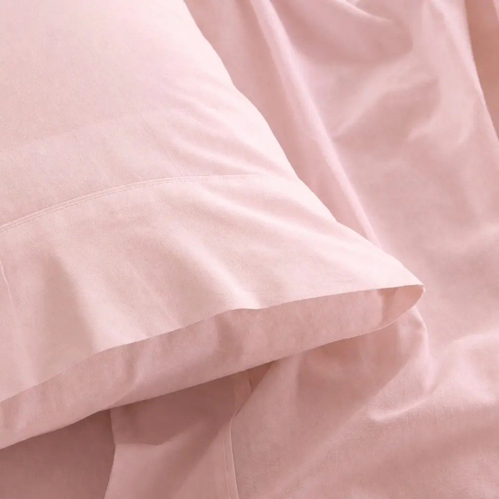 King Bed Sheet Set Blush 1000TC Bamboo Cotton Blend Hypoallergenic