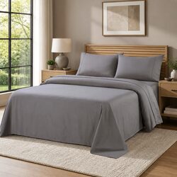 King Size Satin Weave Sheet Set – 1200TC 4 Pieces