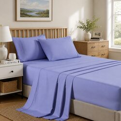 Queen Bamboo Cooling Sheet Set - Soft and Breathable