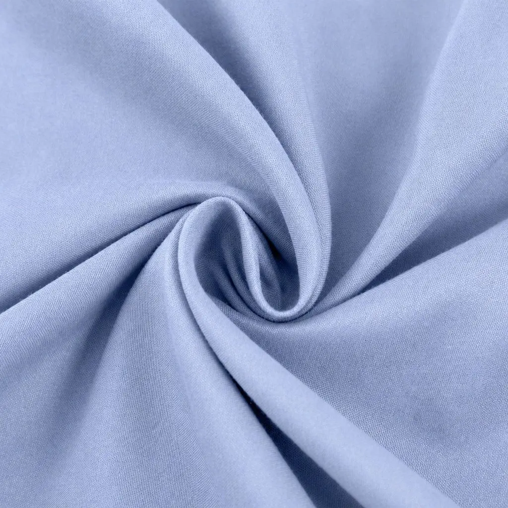 Bamboo Cooling Sheet Set Light Blue Single Bed 2000TC Breathable Hypoallergenic
