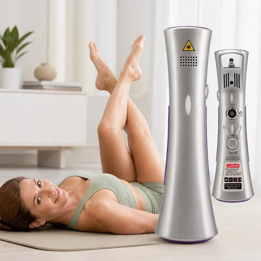 Home Laser Hair Removal Device 808nm Portable Beauty Epilator Permanent Hair