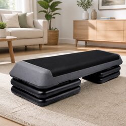 Aerobic Step Exercise Stepper 3 Level Adjustable 110cm Gym Home Fitness Training