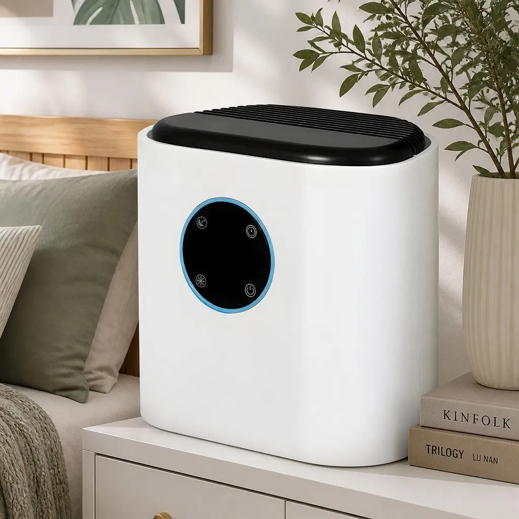2L Portable Dehumidifier Moisture Absorber Compact Home Bedroom Office Air