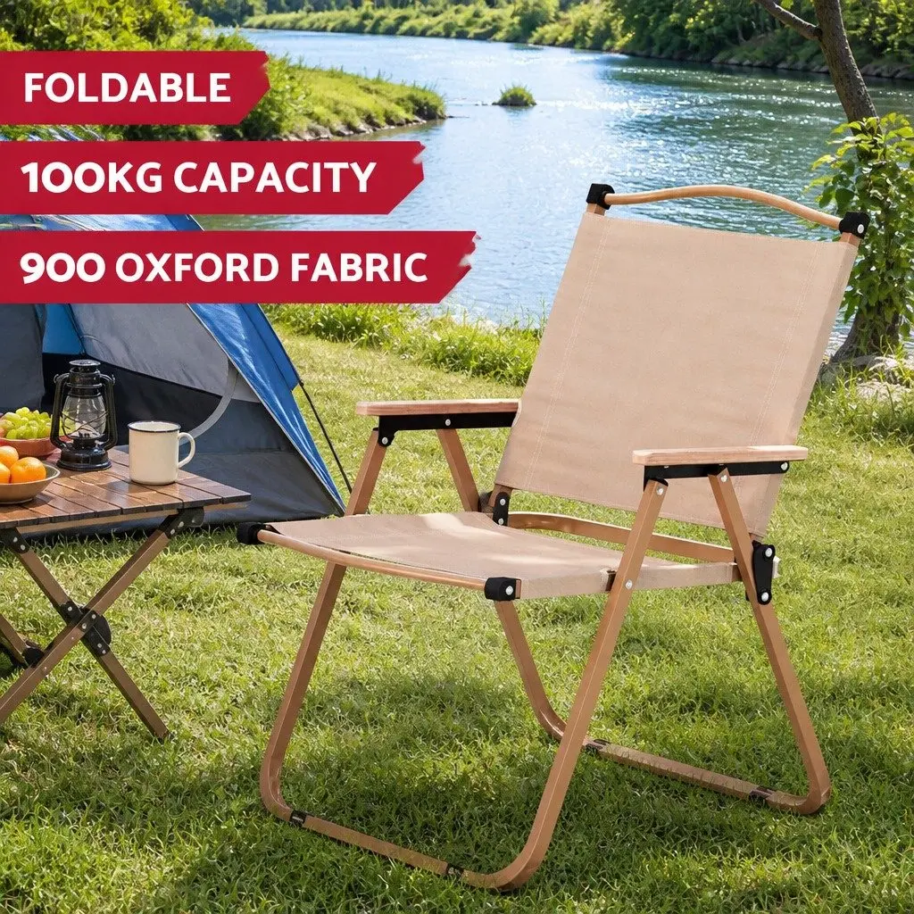 3pc Camping Set Folding Table Chairs Outdoor Portable Picnic Patio Furniture