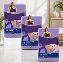 Confident Protection with Large 5 in 1 Pants - 24 Count