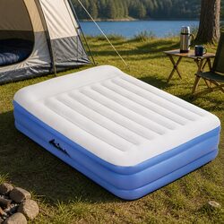 Compact Queen Air Mattress with Fast Inflation