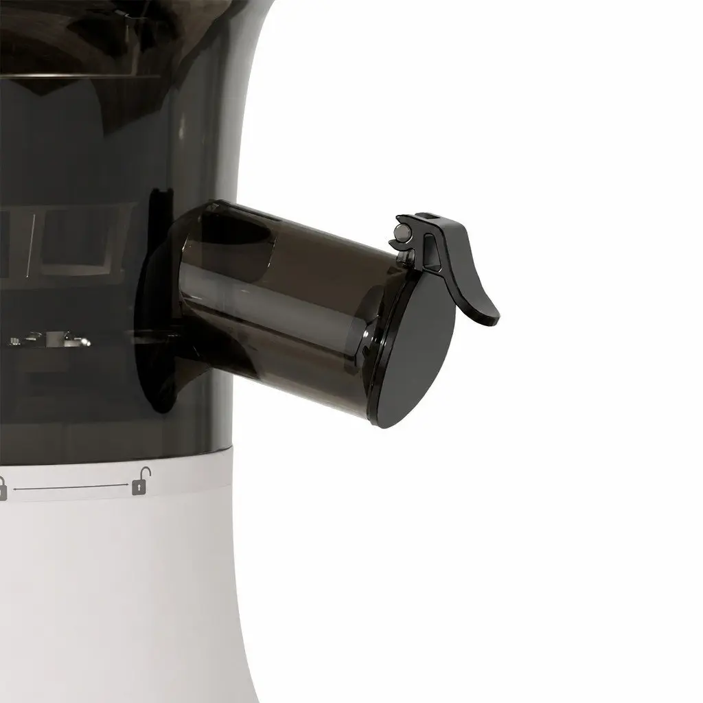 Electric Cold Press Juicer White Whole Fruit Masticating Slow Juicer High Yield