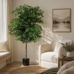Compact 180cm Artificial Ficus Tree for Any Space