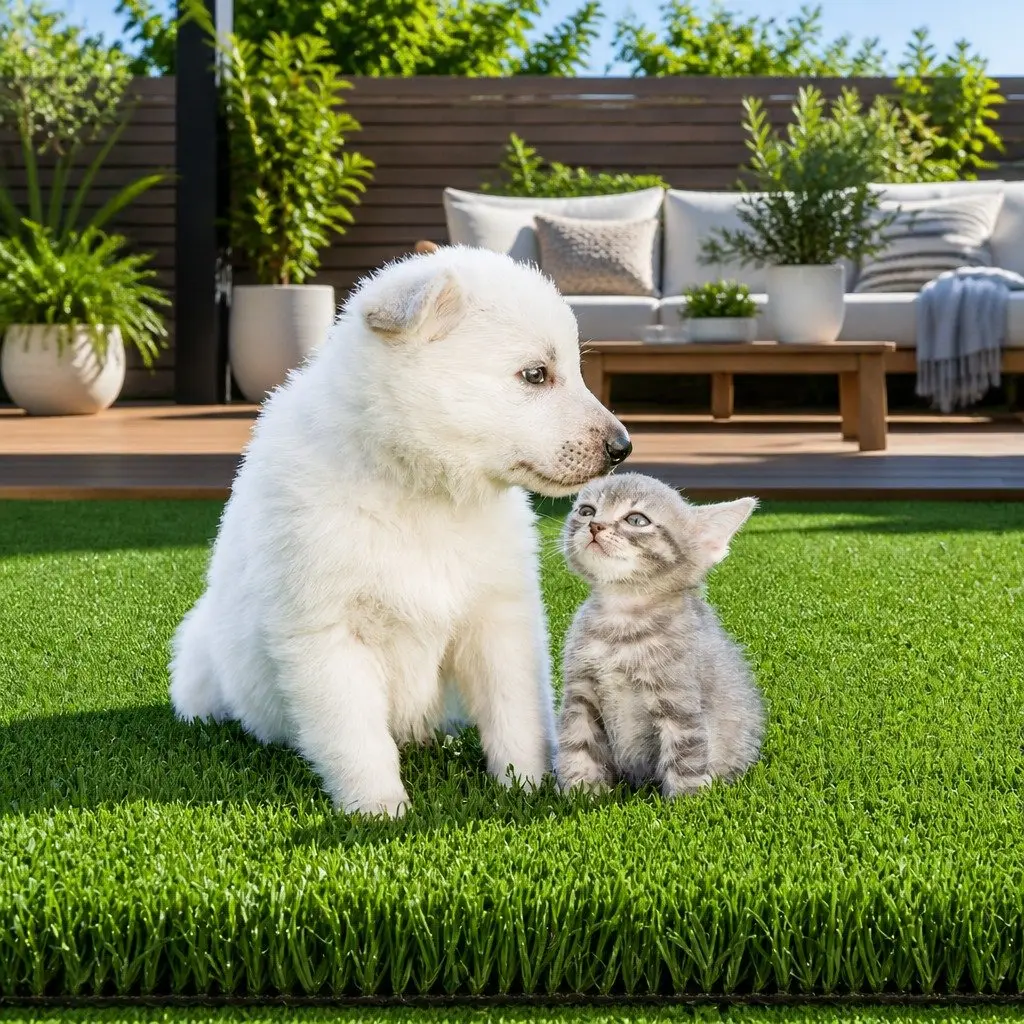 Artificial Grass Olive Green 1x20m Synthetic Turf 17mm Pile Durable Garden Lawn