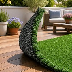 Olive Artificial Grass 2x5m: Green Lawn Made Easy