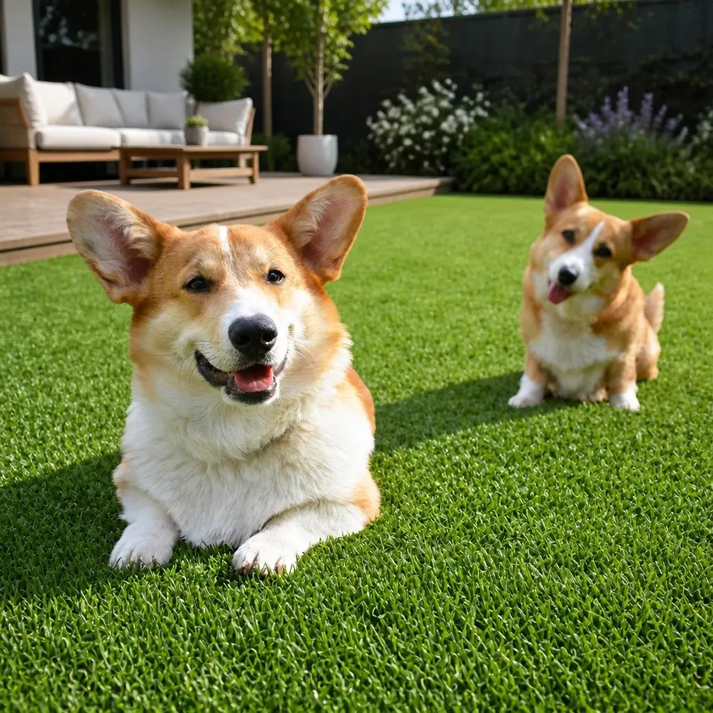 Artificial Grass Synthetic Turf Natural Four-Tone 20mm Thick 20SQM Lawn Garden Backyard