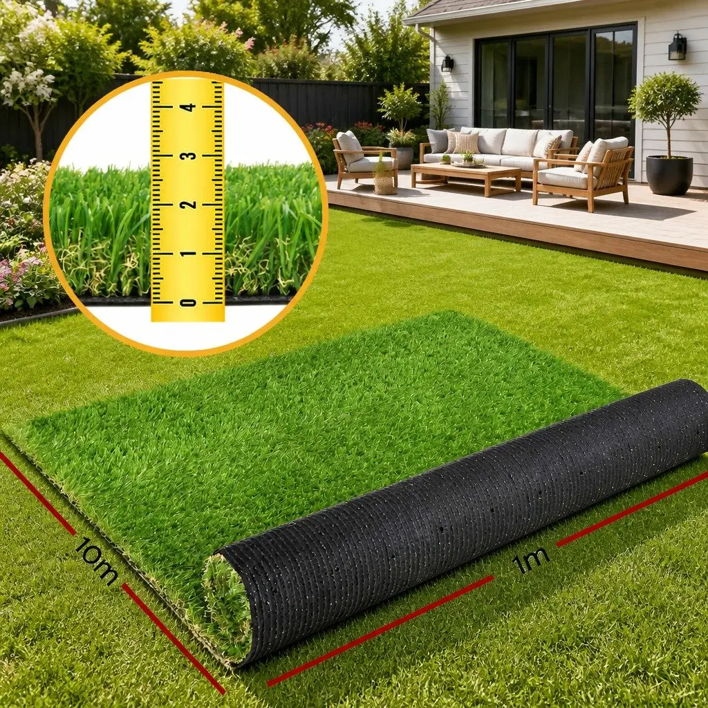 Artificial Grass Synthetic Turf Natural Four-Tone 20mm Thick 20SQM Lawn Garden Backyard