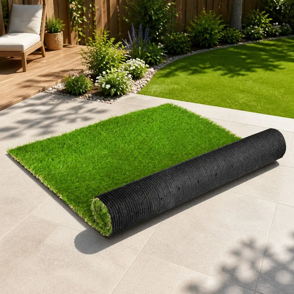 Artificial Grass Synthetic Turf Natural Four-Tone 20mm Thick 20SQM Lawn Garden Backyard