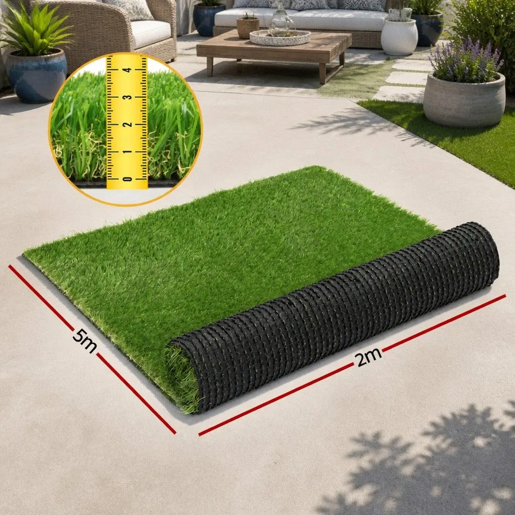 2m x 5m Synthetic Turf with 30mm Pile Height