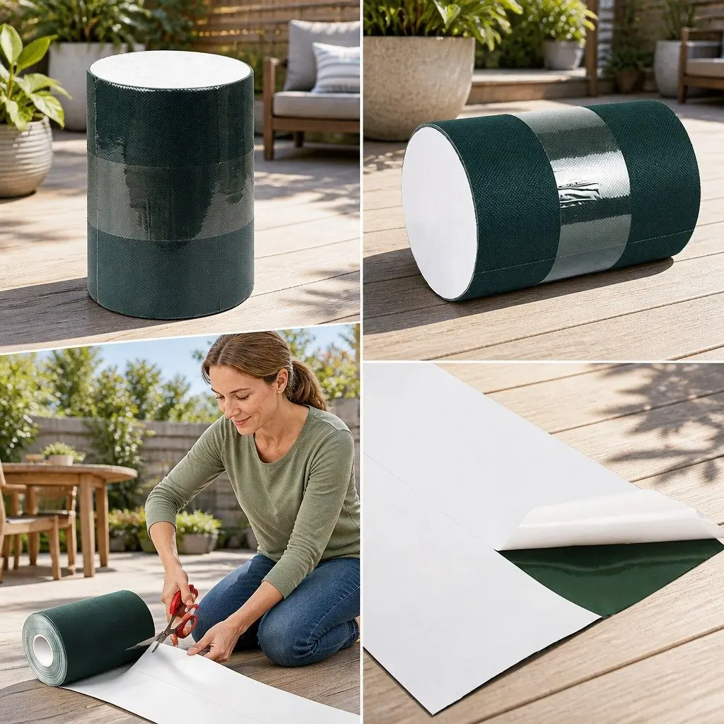 Artificial Grass Joining Tape Green 20m x 15cm Self Adhesive Synthetic Turf Bonding