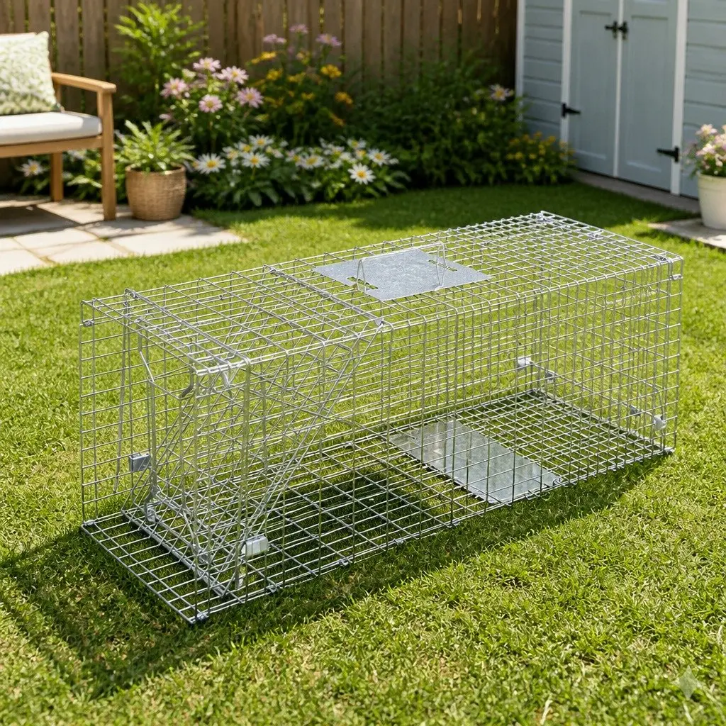 Animal Trap Cage, Humane Live Capture 79x28cm