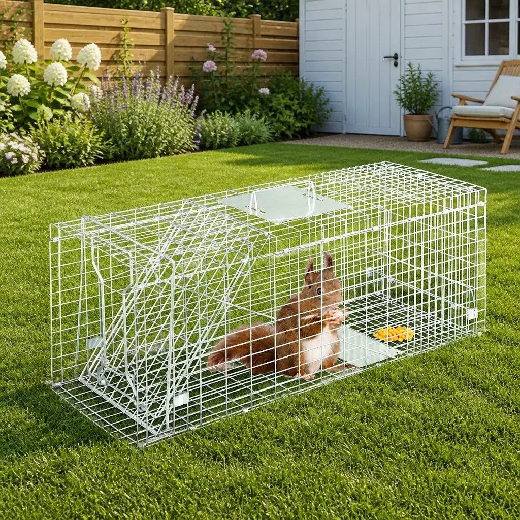 Animal Trap Cage, Humane Live Capture 79x28cm
